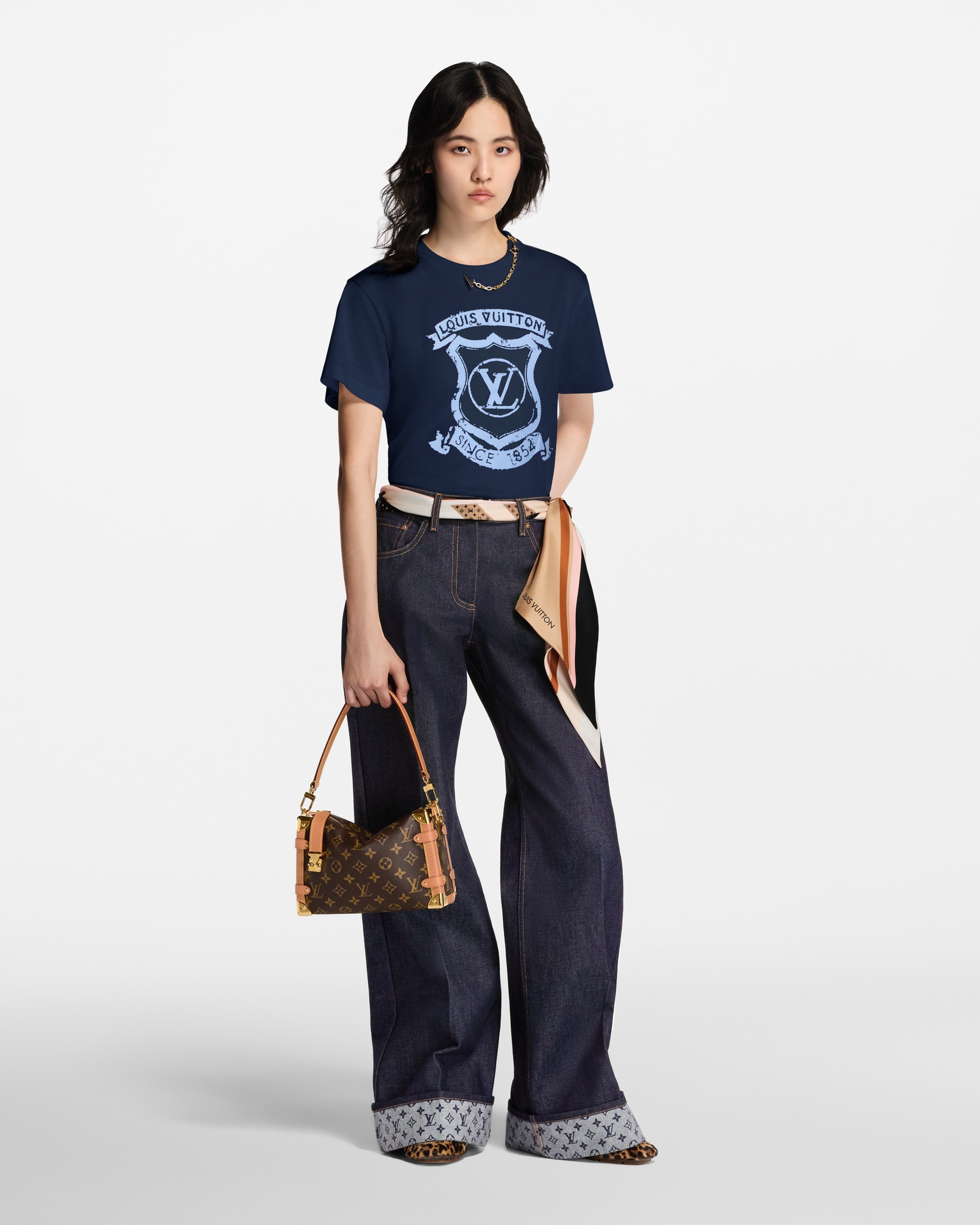 Tシャツ ウィズ LV クレスト ｜ルイ・ヴィトン 公式サイト - 1AI469